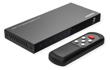 ROLINE HDMI Switch 8K60Hz 4fach mit IR von LumaTech