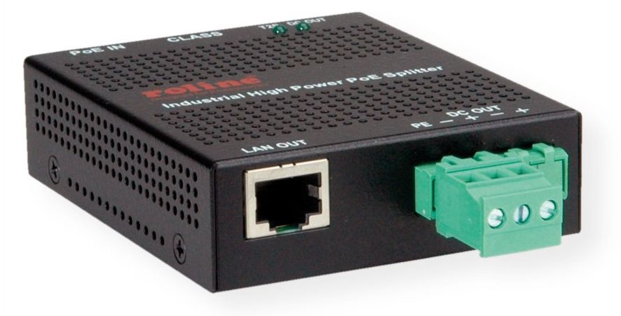 ROLINE High Power PoE Splitter 30W - Switch