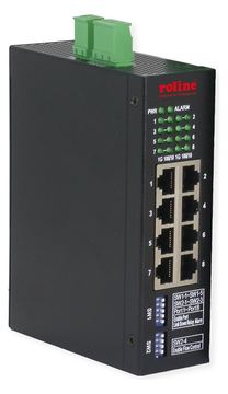 ROLINE Ind. Mng Gbit Ethernet Switch 8x - Switch - 1 Gbps von LumaTech