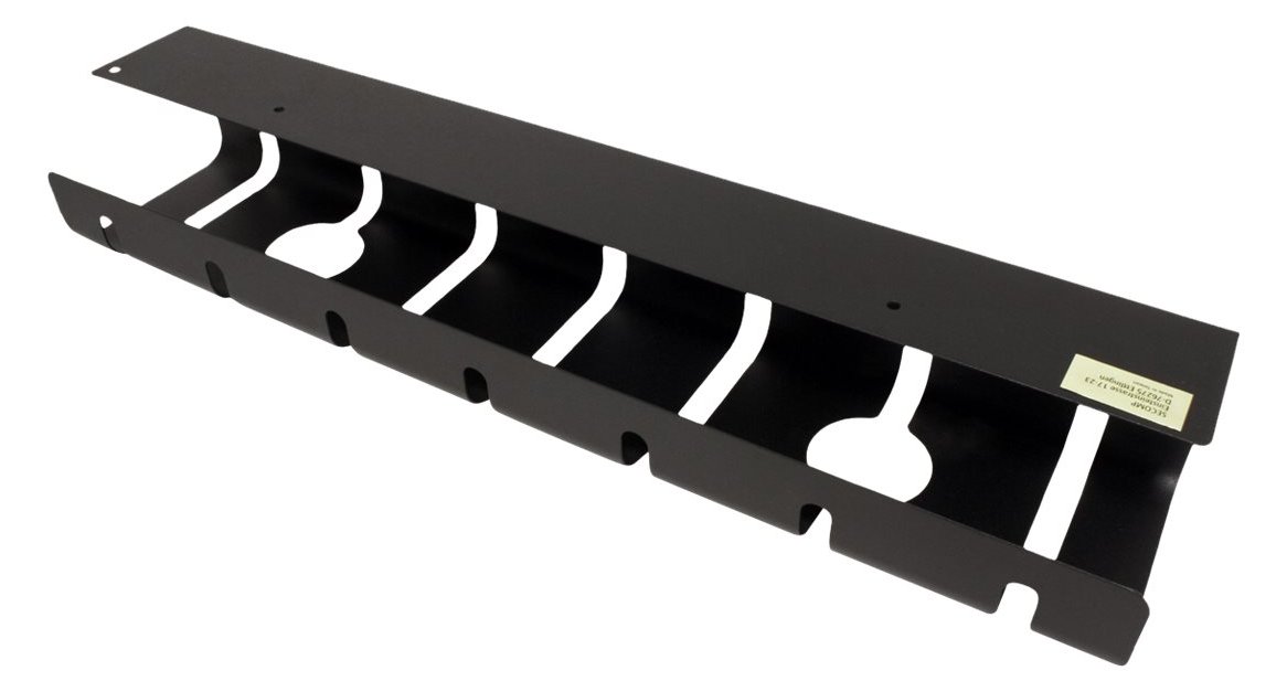 ROLINE Kabel - Organizer - unter Tisch montierbar - Schwarz (Packung mit 2)
