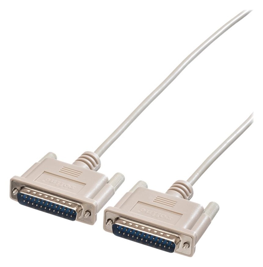 ROLINE Kabel seriell - DB-25 (M) zu DB-25 (M) von LumaTech