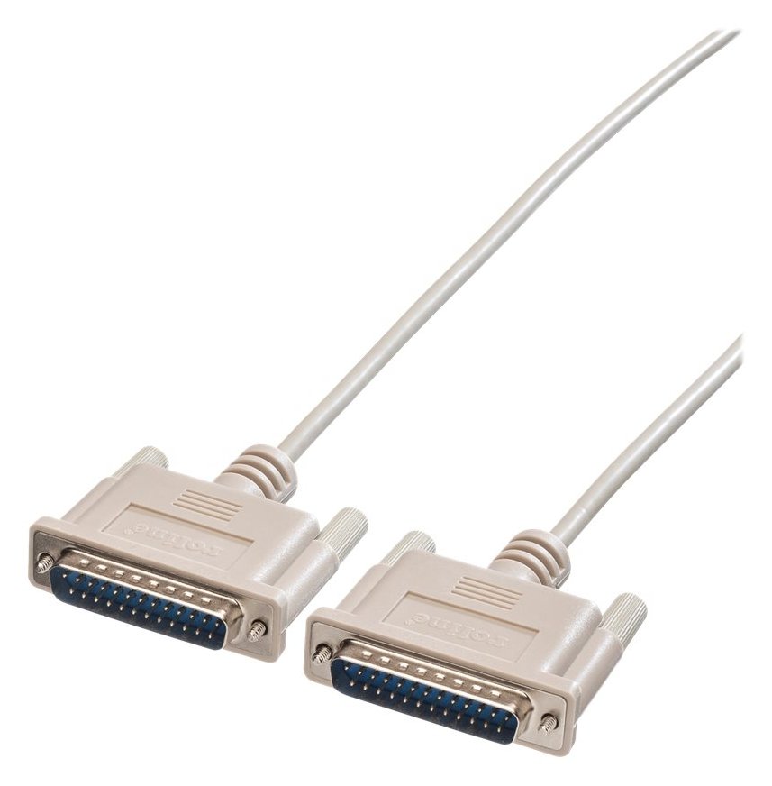 ROLINE Kabel seriell - DB-25 (M) zu DB-25 (M) von LumaTech