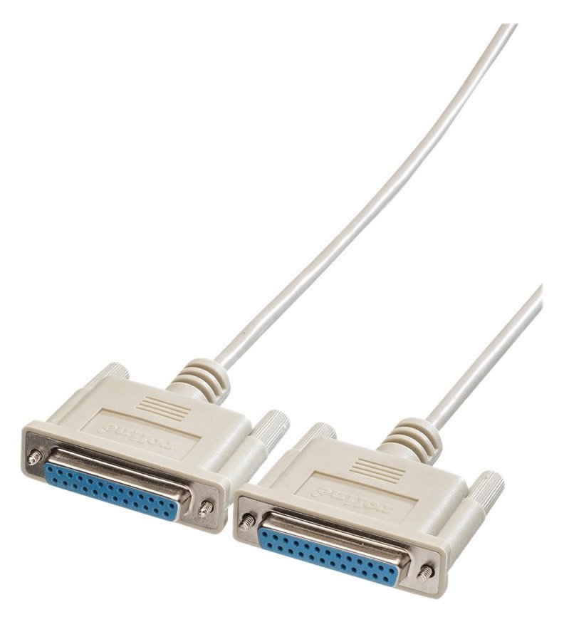 ROLINE Kabel seriell - DB-25 (W) zu DB-25 (W) von LumaTech