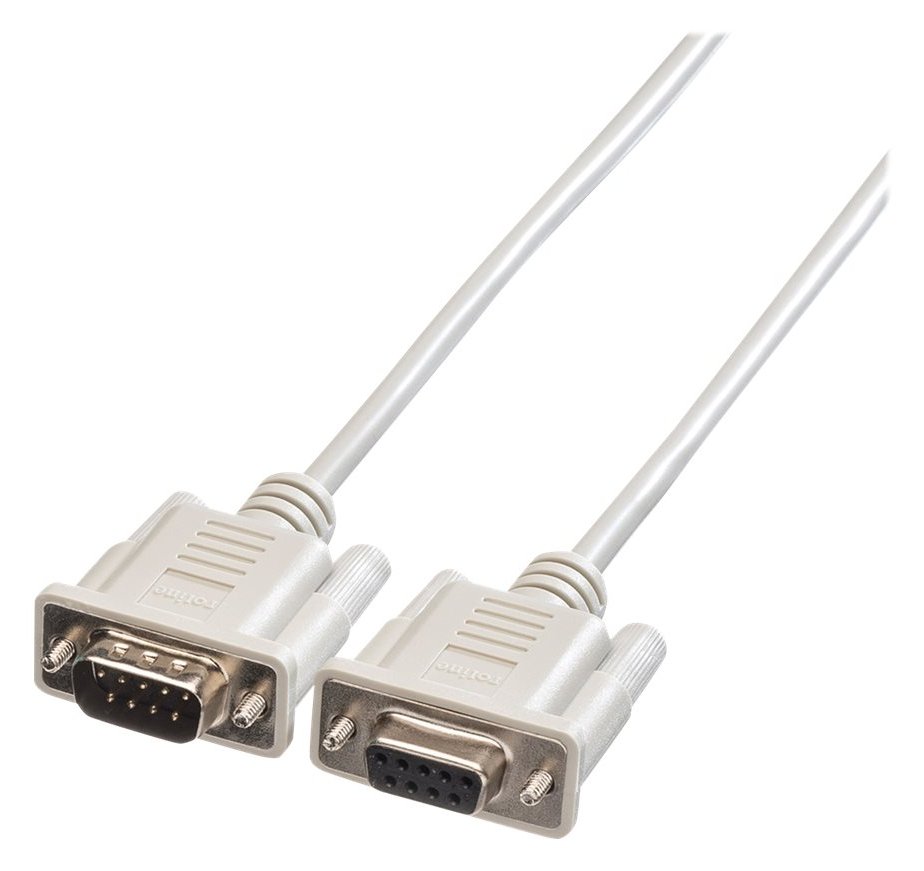 ROLINE Kabel seriell - DB-9 (M) zu DB-9 (W) von LumaTech