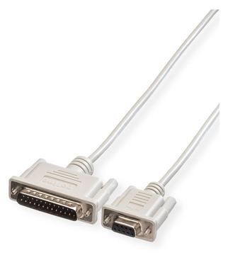 ROLINE Kabel seriell - DB-9 (W) zu DB-25 (M) von LumaTech