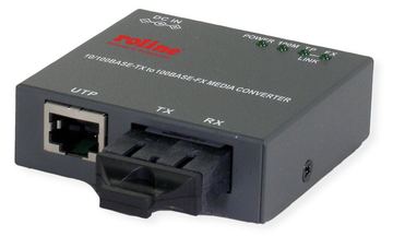 ROLINE Konverter 10/100 RJ45/SC kompakt - Converter - 0,1 Gbps von LumaTech