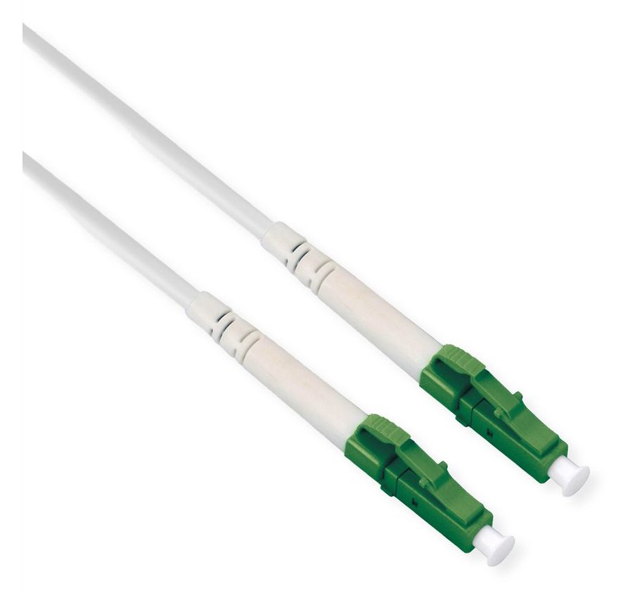 ROLINE LWL-Kabel armiert OS2 simplex 2x LC-APC LS0H 15m - Kabel - 15 m