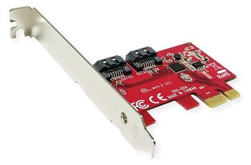 ROLINE PCIe-Adapter 2x SATAIII 6Gbit/s Low Profile - PCI von LumaTech
