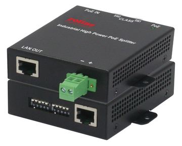 ROLINE PoE-Splitter - 128 Watt - Ausgangsanschlüsse: 1 von LumaTech