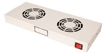 ROLINE Rack - Lüfter Kit - with 2 fans - Hellgrau, RAL 7035 - 48.3 cm (19) von LumaTech