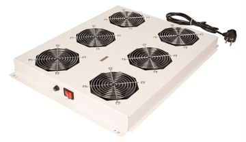 ROLINE Rack - Lüfter Kit - with 6 fans - Dach - Hellgrau, RAL 7035 - 48.3 cm (19) von LumaTech