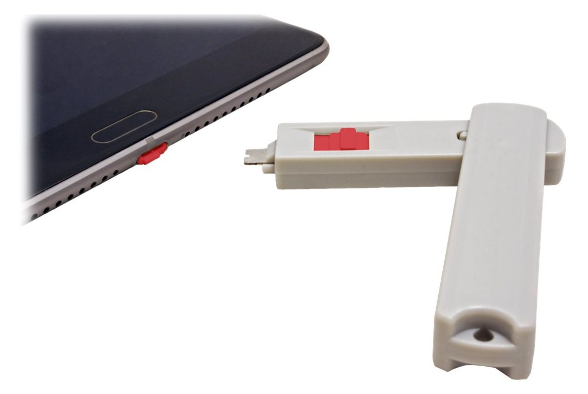 ROLINE Schloss für USB-C-Port - Rot (Packung