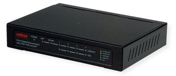 ROLINE Switch - 4 x 10/100/1000 (PoE+) + 1 x 10/100/1000 (Uplink) von LumaTech