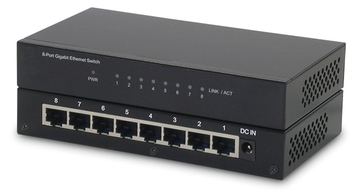 ROLINE Switch - unmanaged - 8 x 10/100/1000 von LumaTech