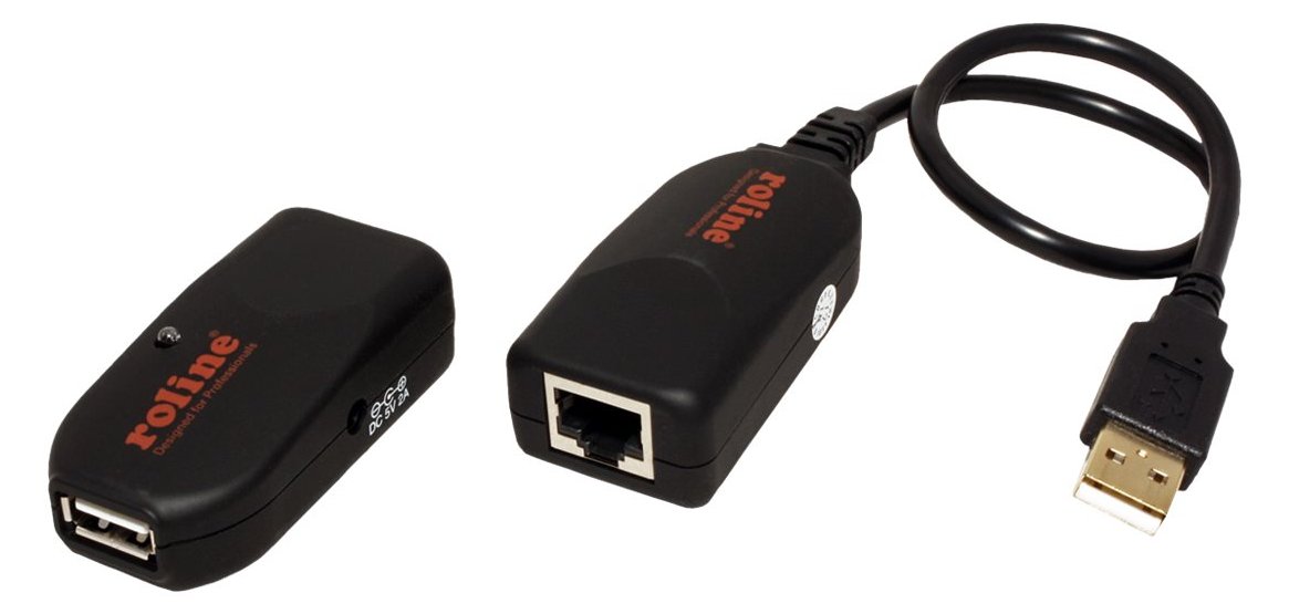 ROLINE USB 2.0 Extender over RJ-45 - USB-Erweiterung