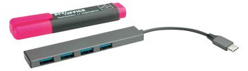 ROLINE USB 3.2 Gen 1 Hub - Hub - 4 x USB 3.2 Gen 1 von LumaTech