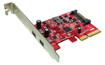 ROLINE USB-Adapter - PCIe x4 Low-Profile von LumaTech