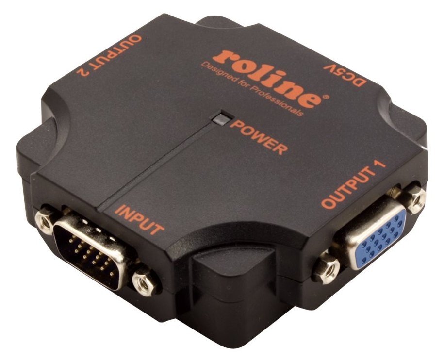 ROLINE VGA Video Splitter - Video-Verteiler