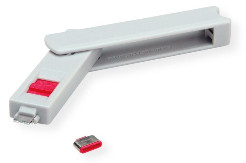 ROLINE Werkzeug für USB-C-Portblocker - Grau