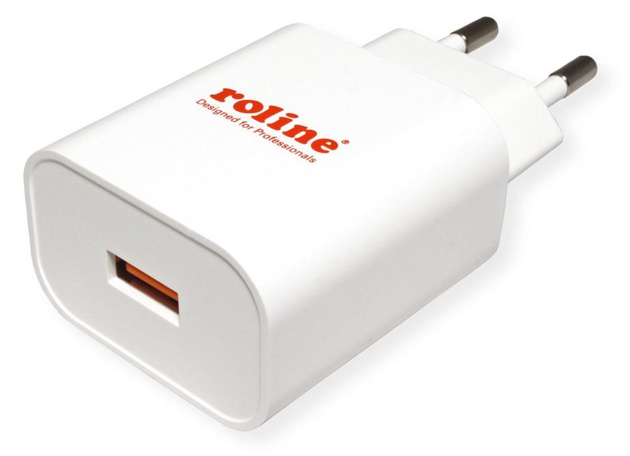 ROTRONIC-SECOMP Roline - Netzteil - 18 Watt - 3 A - QC 3.0 (USB)