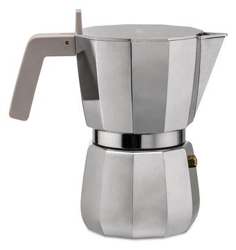 Alessi Mokka Espressomaschine DC06/3 silber von LumaTech