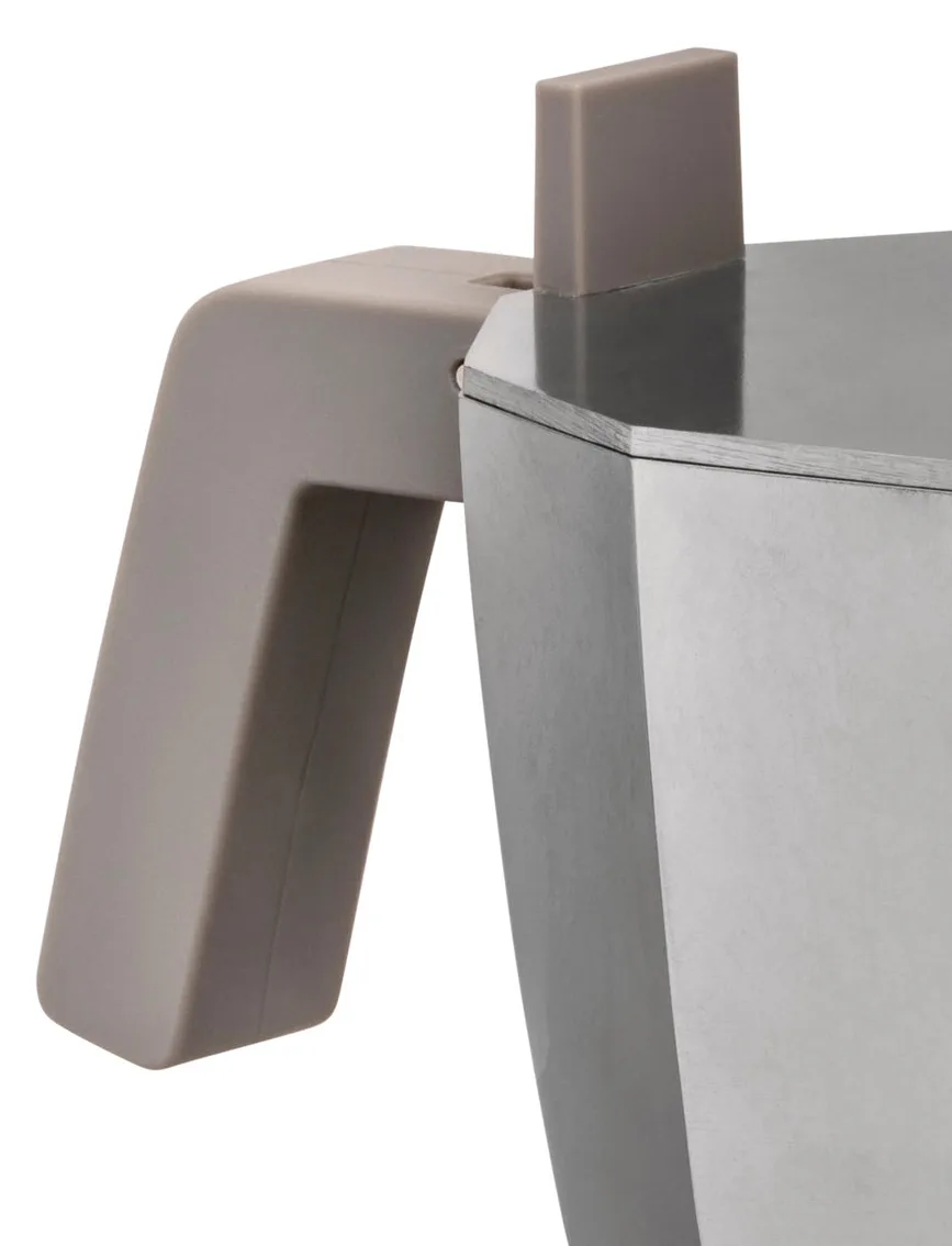 Alessi Mokka Espressomaschine DC06/3 silber, Ansicht 3