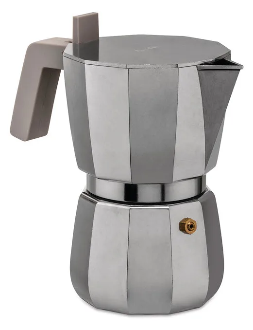 Alessi Mokka Espressomaschine DC06/3 silber, Ansicht 4