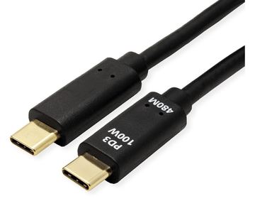 ROTRONIC-SECOMP VALUE - USB-Kabel - 24 pin USB-C (M) zu 24 pin USB-C (M) von LumaTech