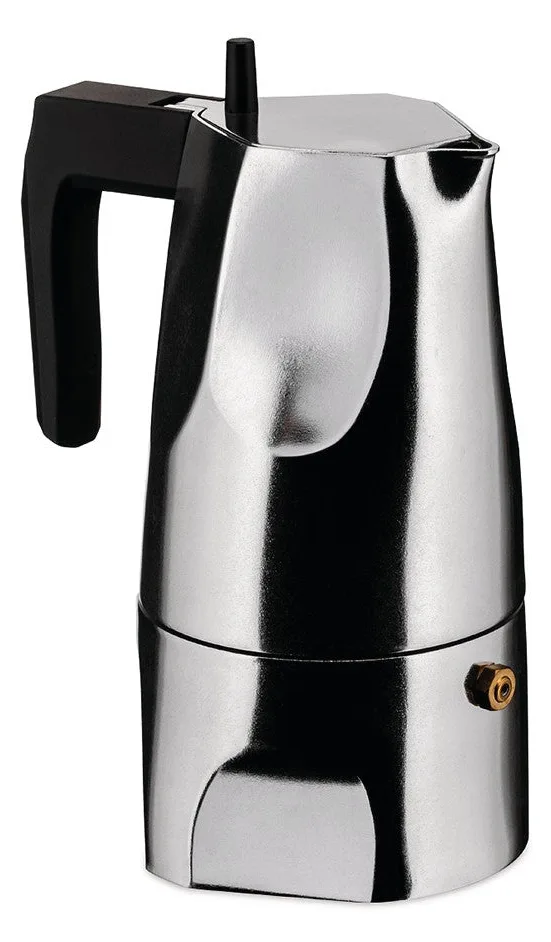Alessi Mokka Espressomaschine MT18/3 silber, Ansicht 3