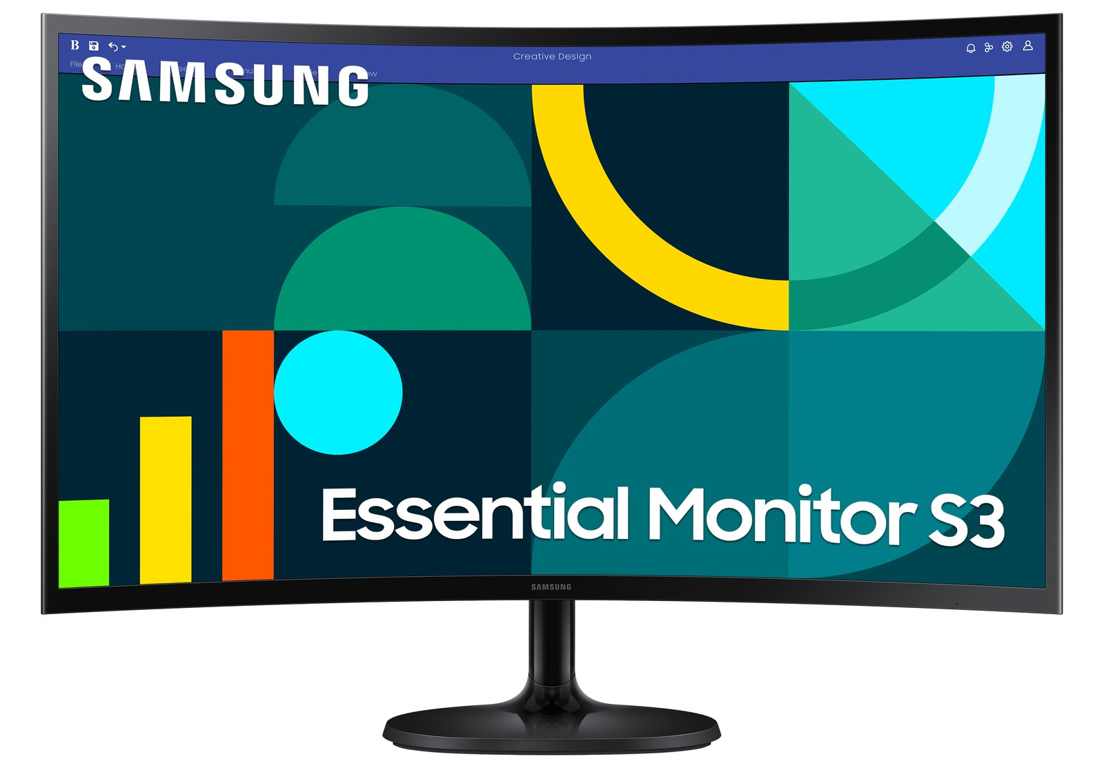 Samsung (27) 68,6cm S27D364GAU 16:9 Essential S36GD - Flachbildschirm (TFT/LCD)