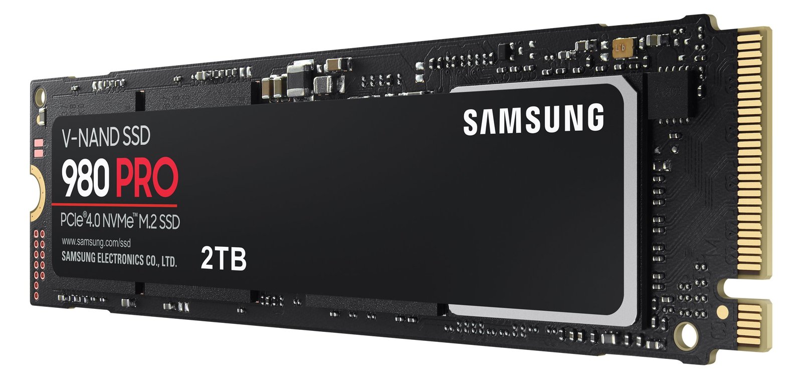 Samsung 980 PRO MZ-V8P2T0BW - SSD - verschlüsselt - 2 TB - intern - M.2 2280 - PCIe 4.0 x4 (NVMe)