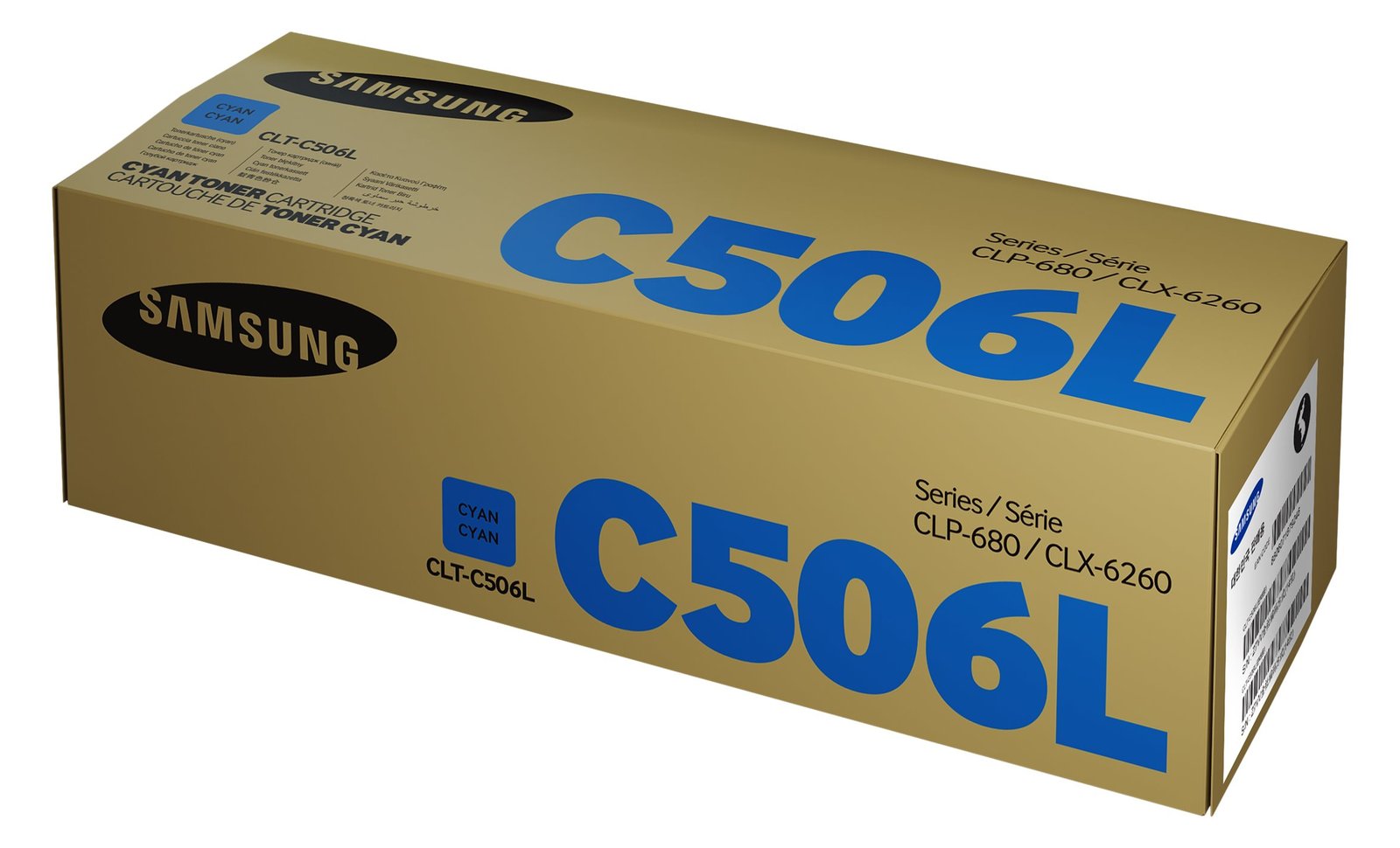 Samsung CLT-C506L - Cyan - original - Tonerpatrone