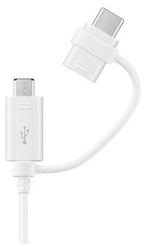 Samsung EP-DG930 - USB-Kabel - USB (M) zu Micro-USB Typ B, 24 pin USB-C (M) von LumaTech