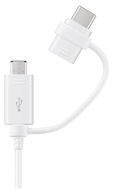 Samsung EP-DG930 - USB-Kabel - USB (M) zu Micro-USB Typ B, 24 pin USB-C (M)