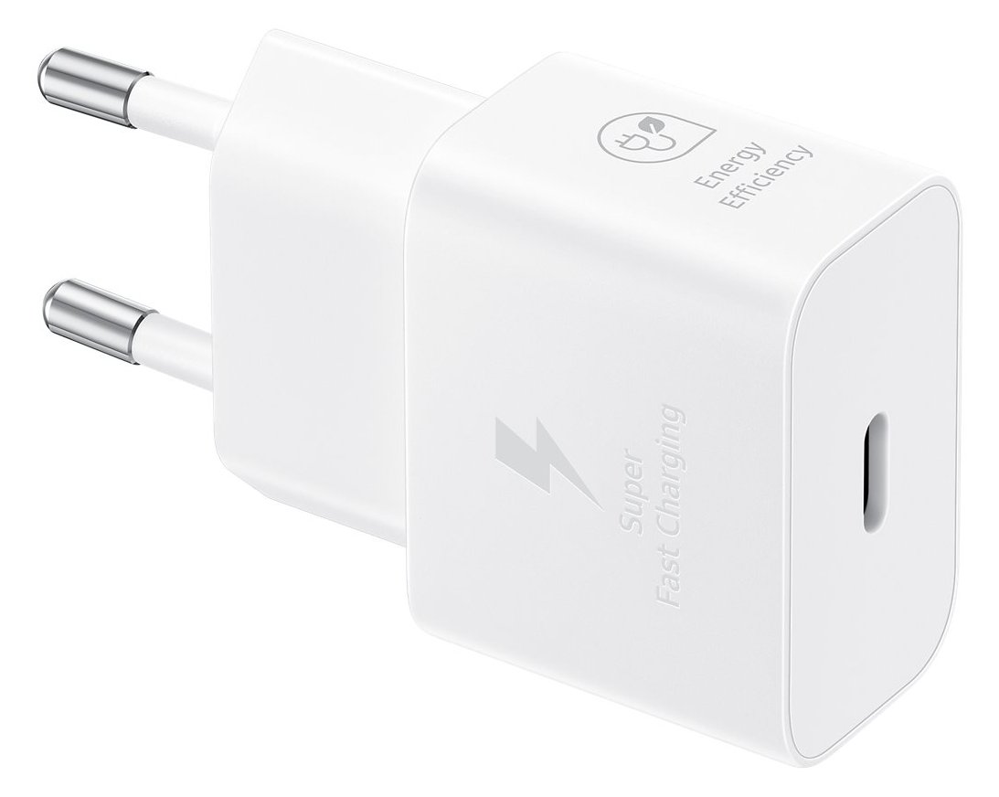 Samsung EP-T2510 - Netzteil - 25 Watt - 3 A - SFC, PD 3.0 (24 pin USB-C) - Weiß
