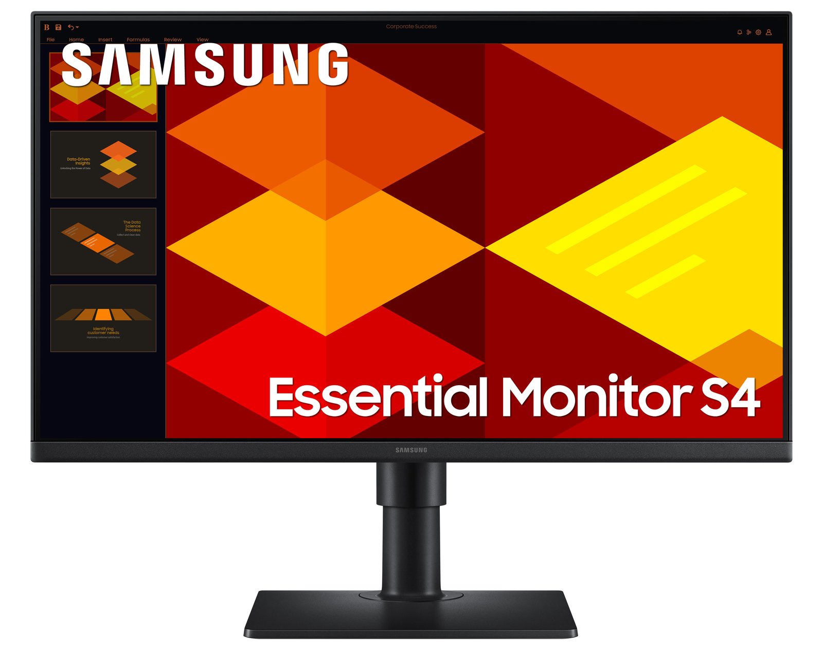 Samsung Essential S4 S27D402GAU - S40GD Series - LED-Monitor - 68.6 cm (27)