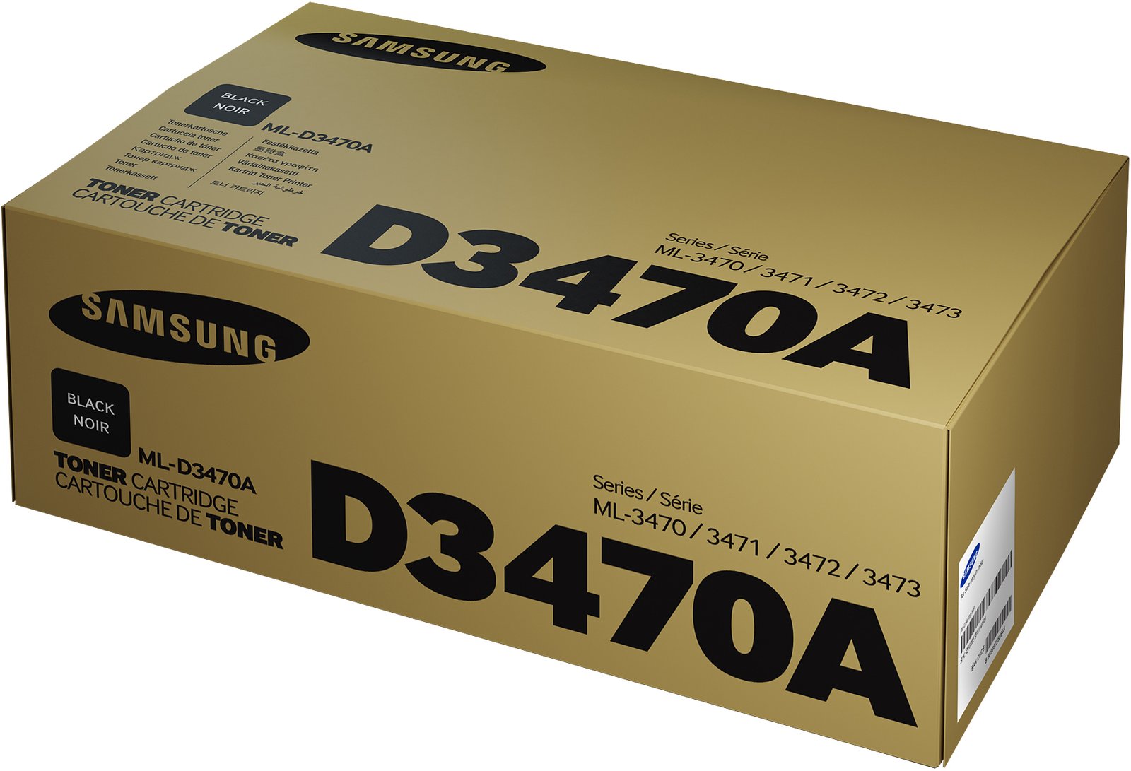 Samsung ML-D3470A - Hohe Ergiebigkeit - Schwarz - original - Tonerpatrone (SU665A)