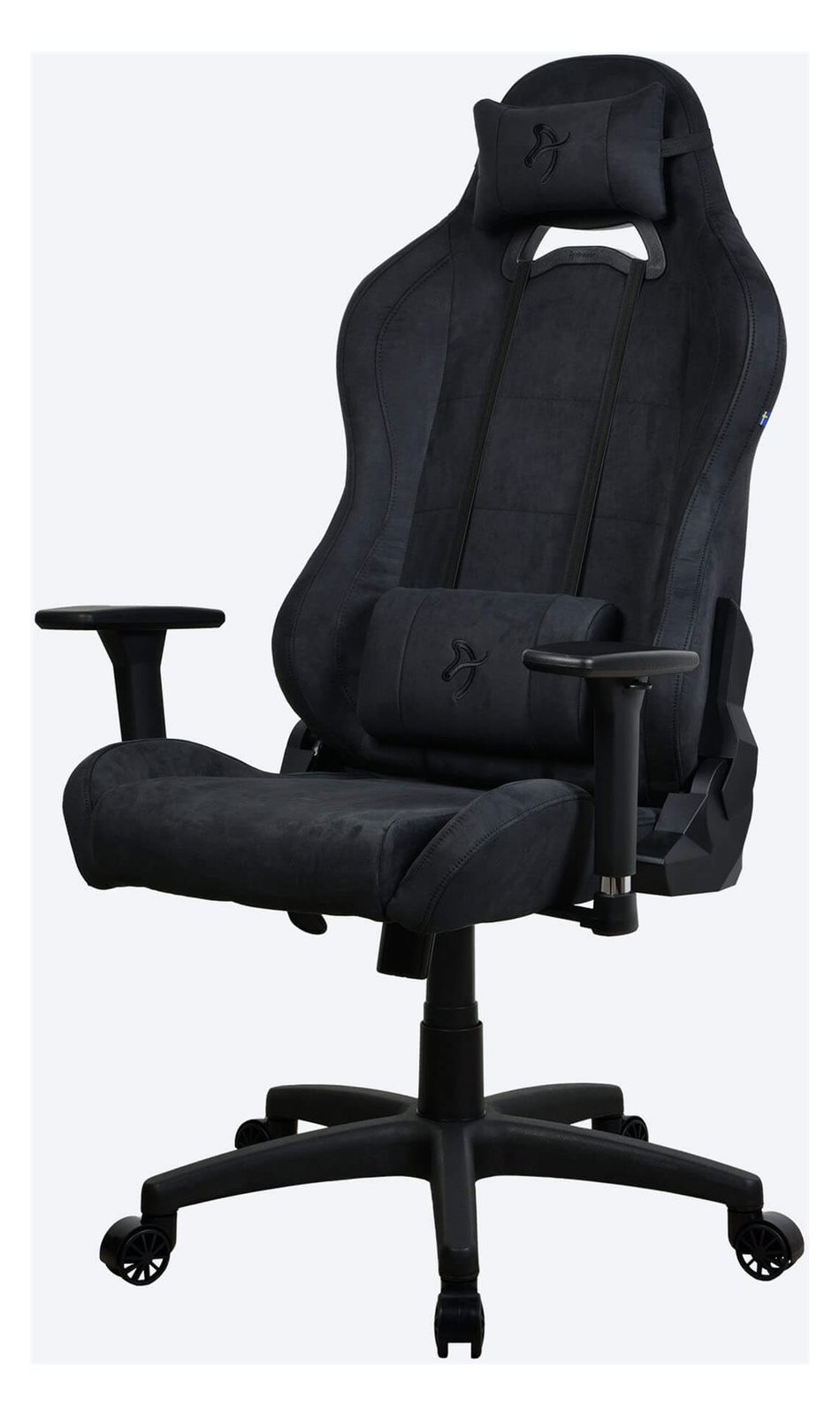 Arozzi Gaming Stuhl Toretta Pure Black SuperSoft