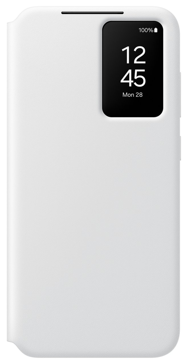 Samsung S24 FE SMART VIEW WALLET CASE - Weiß