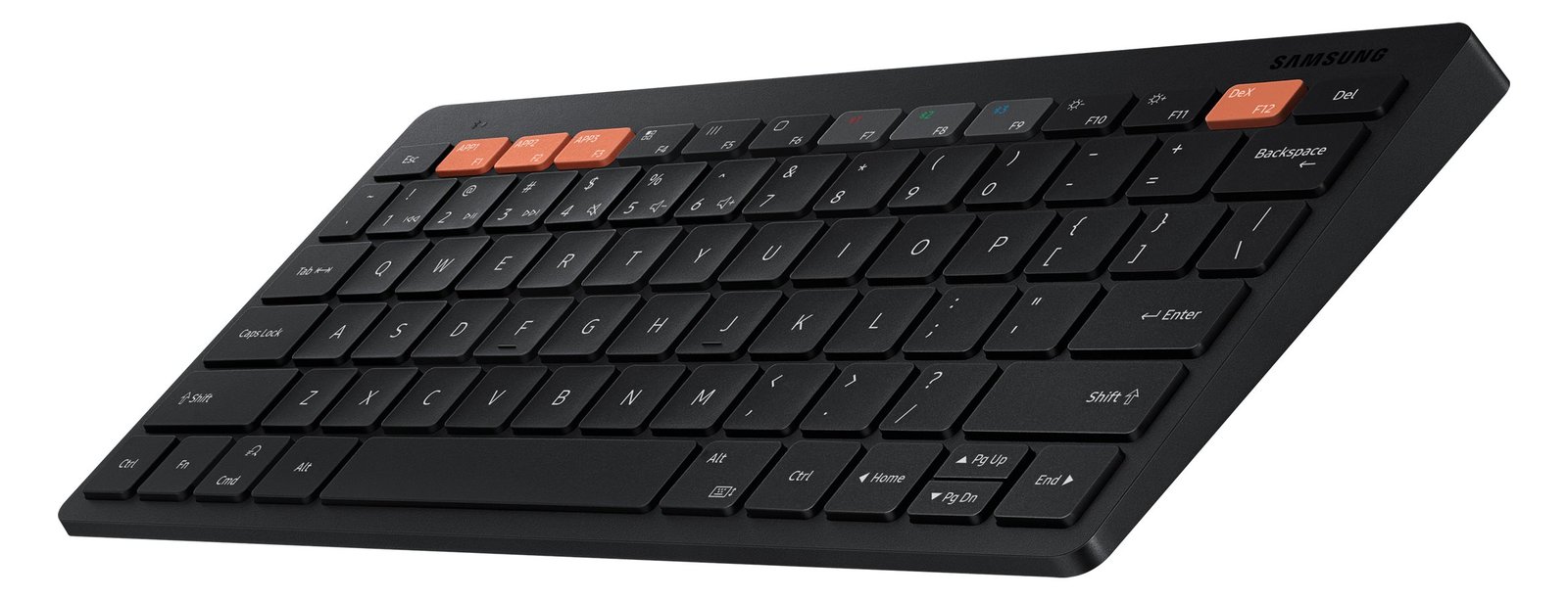 Samsung Smart Keyboard Trio 500 EJ-B3400 - Tastatur - TL: Deutsch, QWERTZ - Schwarz