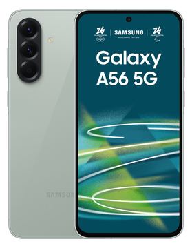 Samsung Galaxy A56 - 5G Smartphone - Dual-SIM - RAM 8 GB / Interner Speicher 128 GB - OLED-Display - 6.7 - Grün von LumaTech