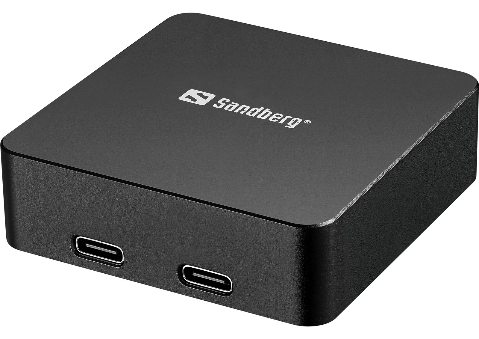 SANDBERG 3in1 - Induktive Power Bank - 5000 mAh - 18.5 Wh - 20 Watt - 3 A - PD - 2 Ausgänge (24 pin USB-C)