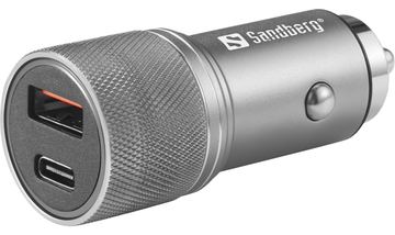 SANDBERG Car Charger 1xQC3.0+1xUSBC 48W von LumaTech