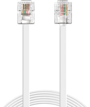 SANDBERG Telefonleitungskabel - RJ-11 männlich zu RJ-11 männlich - 180 m von LumaTech
