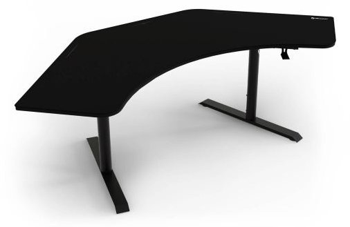 Arozzi Gaming-Tisch Arena Angelo PureBlack 135°-225x102cm1/2