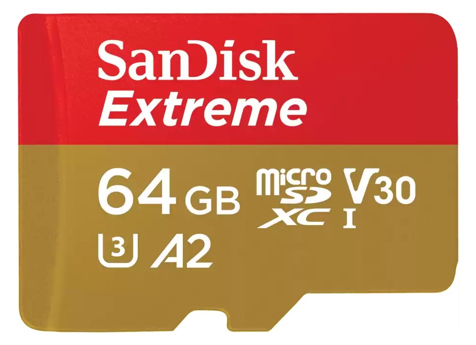 SanDisk Extreme - Flash-Speicherkarte (microSDXC-an-SD-Adapter inbegriffen)