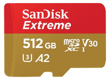 SanDisk Extreme - Flash-Speicherkarte (microSDXC-an-SD-Adapter inbegriffen) von LumaTech