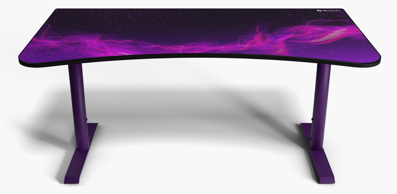 Arozzi Gaming-Tisch Arena Deep Purple - Galaxy 1/2 160x82cm