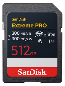 SanDisk Extreme Pro - Flash-Speicherkarte - 512 GB von LumaTech