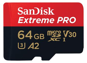 SanDisk Extreme Pro - Flash-Speicherkarte (microSDXC-an-SD-Adapter inbegriffen) von LumaTech